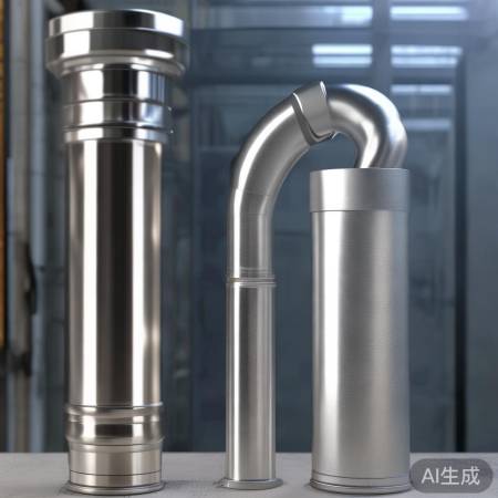 烟道管道材质选不锈钢或PVC，