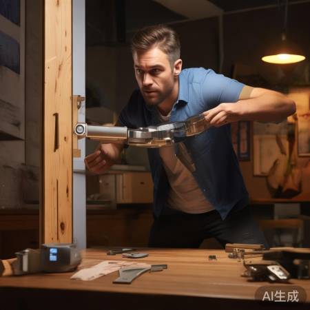 智能锁安装：轻松调整关门方向