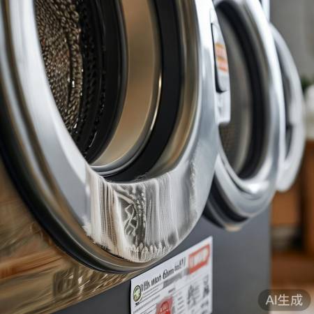 羊毛洗标：洗衣机洗涤程序指示标