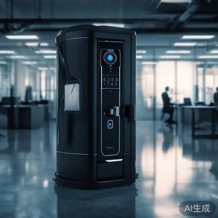 新型智能保险柜，人脸指纹双识别