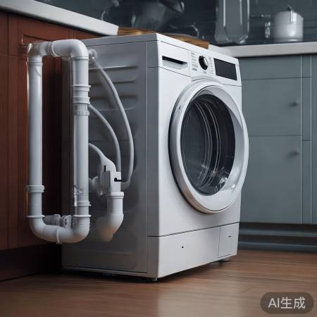 连接电源,洗衣准备就绪。
