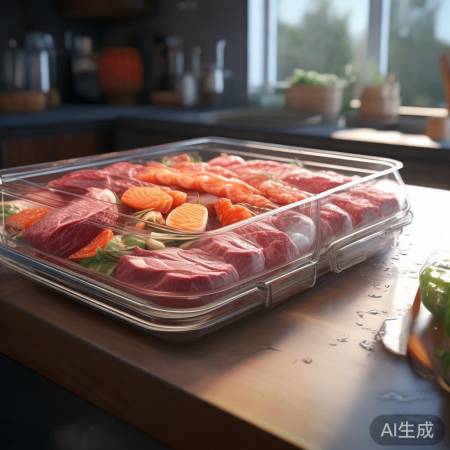 食品保鲜盒，延长食材新鲜。