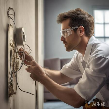 检查电源线，及时更换或修复