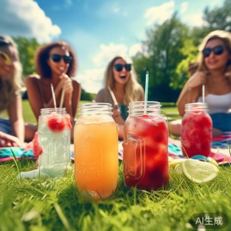 夏日户外，饮料不冷仍爽口