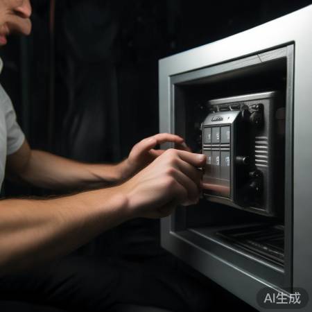 输入密码，开启保险柜