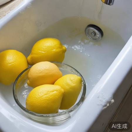 柠檬除水垢，清洁热水器