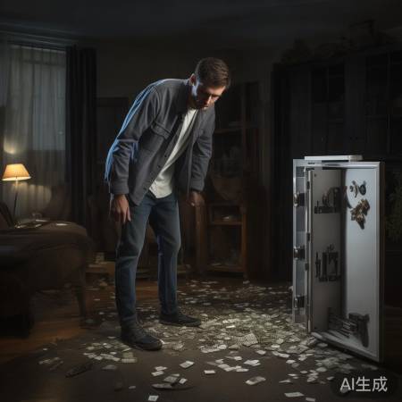 家中失窃，未防范后悔晚
