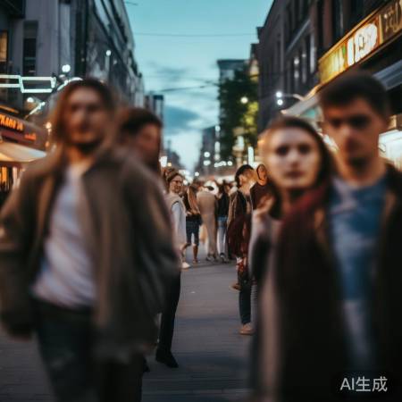 模糊路人增趣味