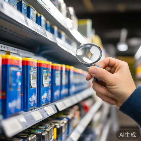挑正品指纹锁电池，需细心辨别