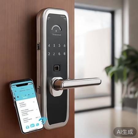 “多解锁方式，手机APP随时掌