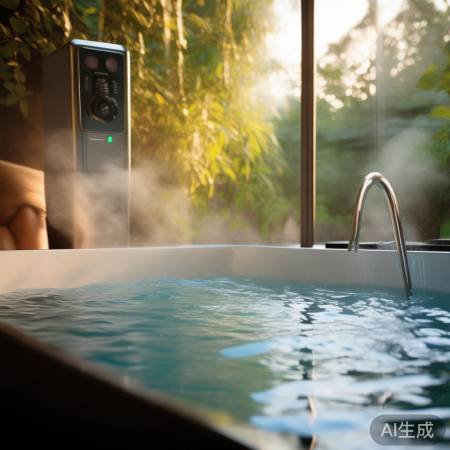 “林内热水器,舒适沐浴神器”