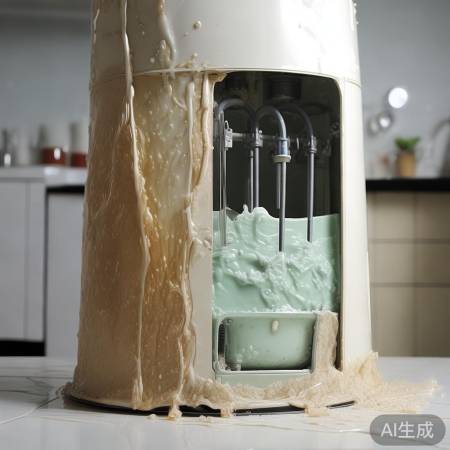 热水器水垢多，加热效率低