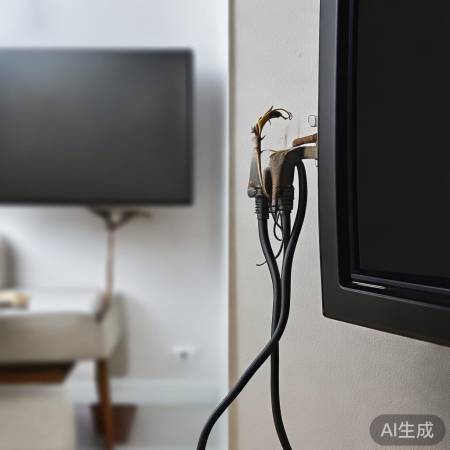 检查电源线，确保电视正常工作