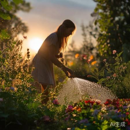 傍晚或夜间浇花更佳