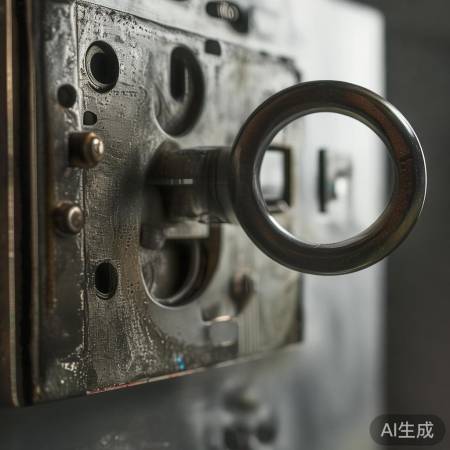 观察机械锁结构
