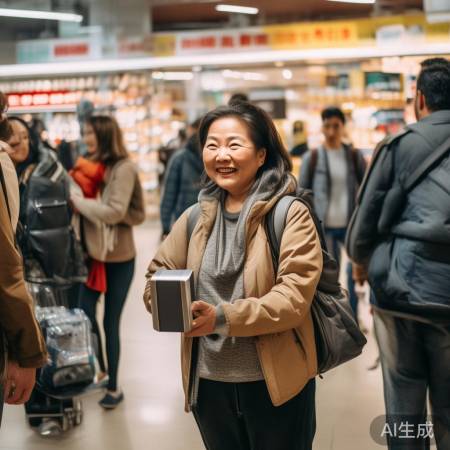 大妈赞指纹锁，生活更便捷