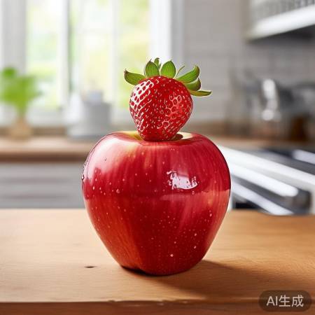 “苹果延缓草莓衰老”
