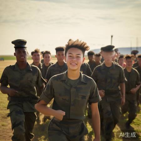 军训锻炼学霸身心