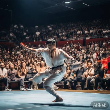 中国武术选手国际赛场上绽放光彩