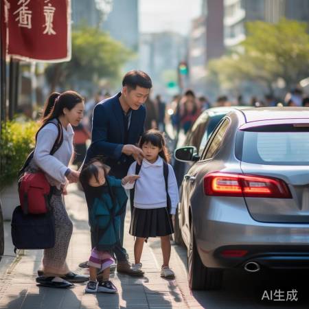 全家远征,为孩子上学奔波