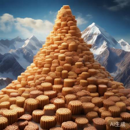 广州酒家月饼销量惊人,堆高超珠