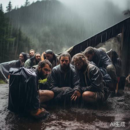 露营遇恶劣天气，行程受阻
